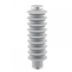 Surge arrester POLIM-S..N, Silicone-housed surge arrester of IEC class station medium (SM) for AC systems up to 72 kV, ABB